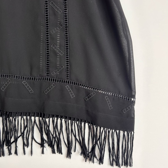 Country Road, Oversized embroidered fringe dress, XXS - Picture 4 of 4